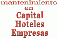 Realizacion de mantenimiento de aires para empresas. Centrales en equipos acondicionados de hoteles en capital.