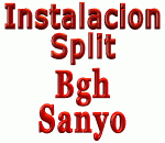 Service de aires split sanyo centrales frio calor pisos techo. Carrier sanyo colocacion de split bgh firstline sanyo.