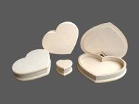 Cajas Corazones en Fibrofacil