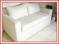 Venta de cortinados y sillones.