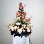 Decoracion de fiestas con arreglos florales.