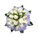 Tiaras con flores y ramos para fiestas de 15 aņos.