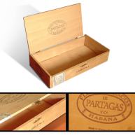 Cajas y estuches de madera con logotipo, venta para habanos.