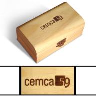 Cajas y estuches a medida de madera con logo grabado a fuego.