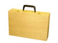 Cajas de madera con packaging para regalos empresariales.