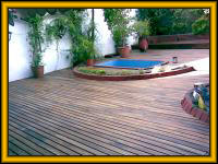 Caminos para jardines con diseo de deck e instalacion de deck.