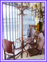 Venta muebles antiguos, sillones, sillas y percheros tone.