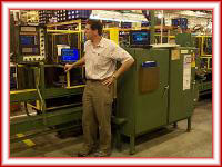Control de produccion y automatizacion de maquinas.