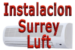 Aire central surrey instalacion de aires luft acondicionados. Surrey colocacion de aire acondicionado carrier delonghi.