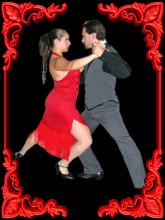 Mariano y jesica profesores de tango y miloga.