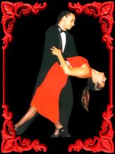Foto de show y espectaculo de tango en colonia del sacramento uruguay.